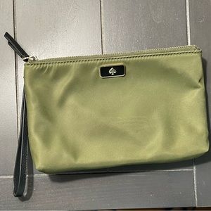 Kate Spade double zipper medium wristlet